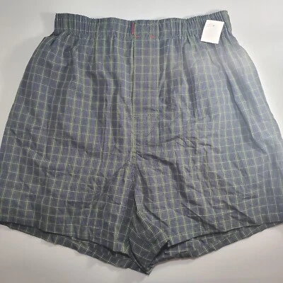 IZOD Plaid Boxer Shorts | 100% Cotton | Small - Image 1 of 4