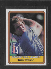 1981  DONRUSS GOLF  TOM WATSON STATISTICAL LEADER NICE CARD