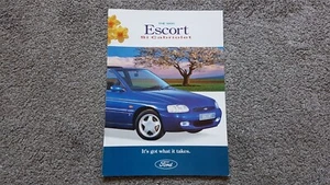 FORD ESCORT SI CABRIOLET SALES BROCHURE 1995 - Picture 1 of 5