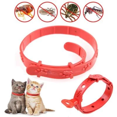 MARKENLOS Dog Cat Pet Anti Flea Tick Neck Adjustable Collar Strap Months Protection