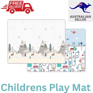 Children's Play Mat Baby Crawling Pad Floor Foldable XPE Foam Non-slip Carpet - Picture 1 of 8