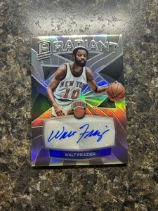 2018-19 Panini Spectra Radiant Walt Frazier Auto /75 Knicks Great Autograph - Picture 1 of 2