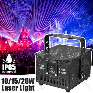 20w Outdoor Laser Light IP65 Stage Laser ILDA Lazer Animation for Concert Event - Picture 1 of 7