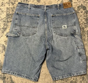Vintage Y2K Polo Jeans Ralph Lauren Baggy Carpenter Shorts Herren Größe 38 Jorts - Bild 1 von 8