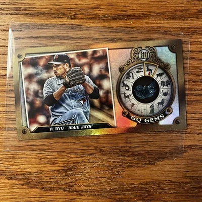 2022 Topps Gypsy Queen - GQ Gems Minis Hyun-Jin Ryu #GGM-16 (Blue Jays) - Image 1 of 2