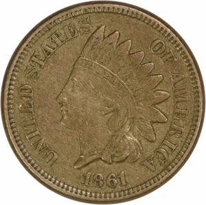 1861 centesimo indiano EF non certificato #635 - Foto 1 di 2