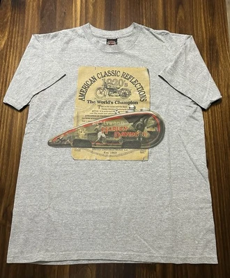 Camiseta grande Harley-Davidson Sport Motors York, PA 1998 vintage gráfica para hombre Foto 1 de 4