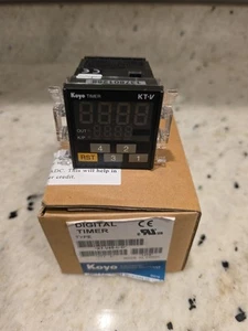 Koyo KT-V4S-C-D Digital Timer Relay - Picture 1 of 4
