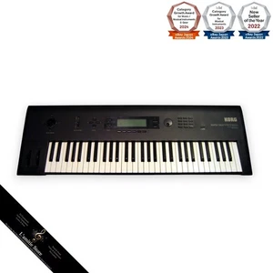 KORG wavestation WS WS1 61 Key Keyboard Synthesizer Wave Sequencing Tested Japan - Picture 1 of 11