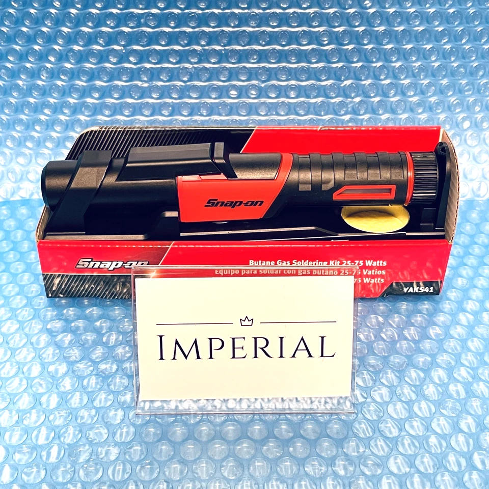 Snap-on YAKS41 Butane Gas Soldering Iron Kit Model