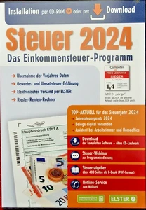 Aldi Steuer 2024 für das Jahr 2024 Einkommensteuer NEU OVP - Bild 1 von 4