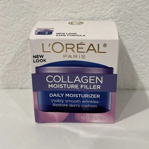 L'Oreal Kollagen Feuchtigkeitsfüller Tägliche Feuchtigkeitscreme 1,7 Oz Neu Glatte Haut - Bild 1 von 5
