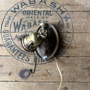 Antique Ornate Art Nouveau Wall Sconce Light - Picture 1 of 6