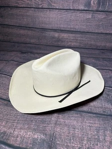VTG CORRAL WEST RANCHWEAR Pro Rodeo Cowboy Hat Size 6 3/4 Comfort Band Mexico - Picture 1 of 7