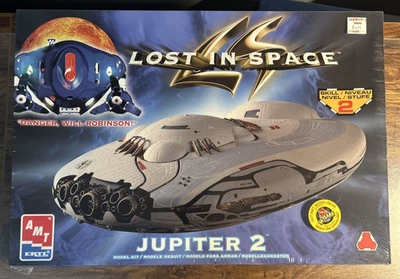 Jupiter 2 太空船 迷失太空模型套件 全新未拆封 AMT/Ertl — 第 1/4 张图片