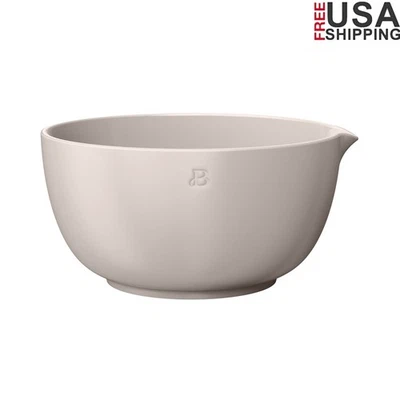 3qt Stoneware Batter Bowl W/ Integrated Spout Durable Chip Resistant Mixing Tool - Image 1 of 4