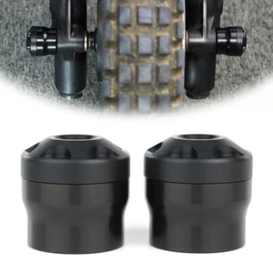 Almohadillas de choque deslizantes de rueda de eje aptas para Yamaha TT-R110E 2007-2024 TT-R125 2000-2024 - Imagen 1 de 11