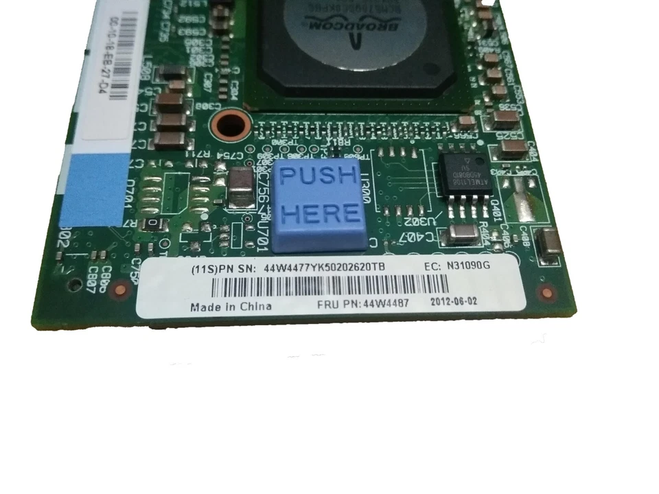 IBM 1GB Ethernet CIOV Expanshion Card  44W4477 44W4487 - Image 1 of 2