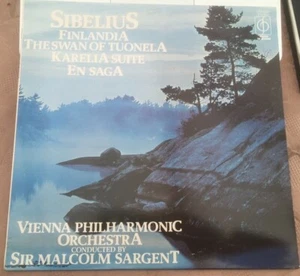 Vienna Philharmonic & Sargent "Sibelius Finlandia" 1963 Stereo Vinyl LP *Tested* - Picture 1 of 8