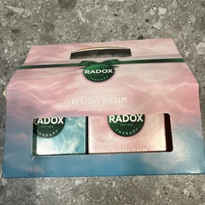 Radox Restore & Calm Scented Candles 2 x 150g Relaxing Bath - Picture 1 of 3