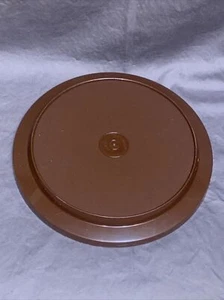 Replacement Vintage Tupperware Duo-Seal Lid #1207  BROWN - Picture 1 of 2