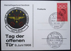 Bundeswehr Marine Karte SST Marinefliegerhorst Nordholz MFG 3 Graf Zeppelin 1968