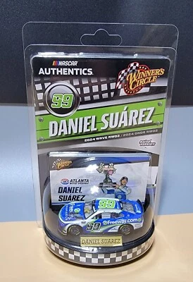 СОВЕРШЕННО новый NASCAR подлинности победитель круг #99 DANIEL SUAREZ 2024 волна RW02 - Изображение 1 из 4