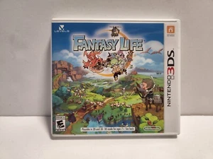 Fantasy Life (Nintendo 3DS) Original Case & Manual Only - Picture 1 of 4