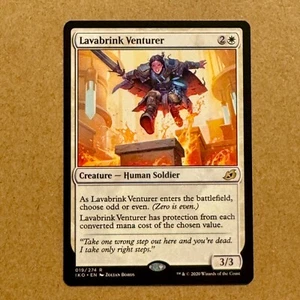B3G3 ~ Magic The Gathering ~ Lavabrink Venturer ~ IKO Ikoria Lair of Behemoths ~ 019 Raro ~ Casi Nuevo - Imagen 1 de 4