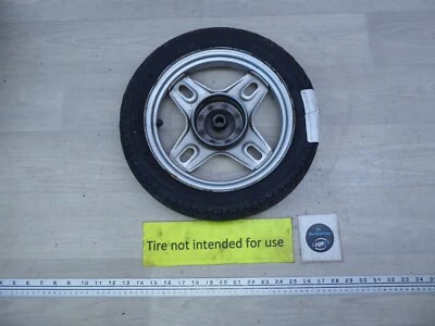 Llanta trasera Yamaha SH50 1987 Razz ciclomotor Y217-1) 10 pulgadas  Foto 1 de 4