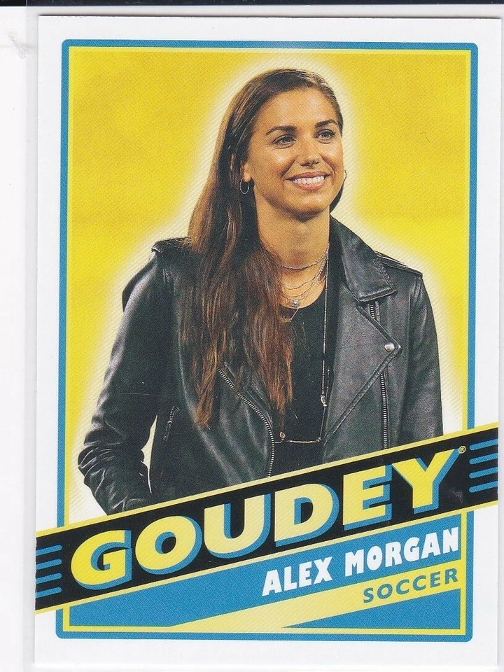 ALEX MORGAN Soccer TEAM USA Women's WORLD CUP Card Upper Deck Goudey Champions! - Image 1 of 2