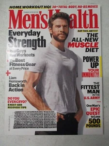 MEN'S HEALTH MAGAZINE MAY 2020 LIAM HEMSWORTH DO YOU ENJOY CRYO NEW MUSCLE DIET - Imagen 1 de 2