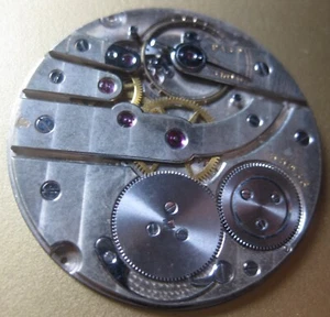 Haas or cartier Open Face Very Thin Pocket movement signed with geneve stamp - Picture 1 of 3