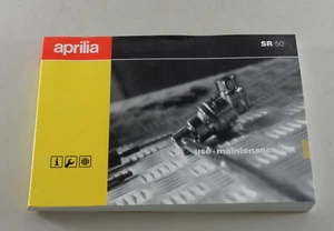 Robe manuelle / handbok / manuel du propriétaire Aprilia SR 50 / SR50 de 2003 - Photo 1/1