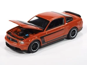 Auto World Competition Orange 2012 Ford Mustang 302 1:64 Die-cast - Picture 1 of 2
