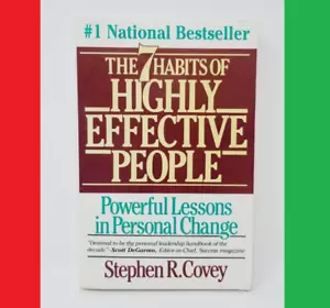 THE 7 HABITS OF HIGHLY EFFECTIVE PEOPLE by Stephen R Covey paperback book - Picture 1 of 6