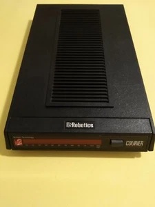 Vintage USRobotics Courier Business Modem - Fax / Modem - External 1997 Ireland - Picture 1 of 12