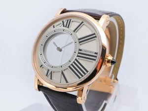 Cartier Rotonde De Cartier Mystery Hours W1556223 18k Rose Gold 42mm $59000 LNIB - Picture 1 of 15