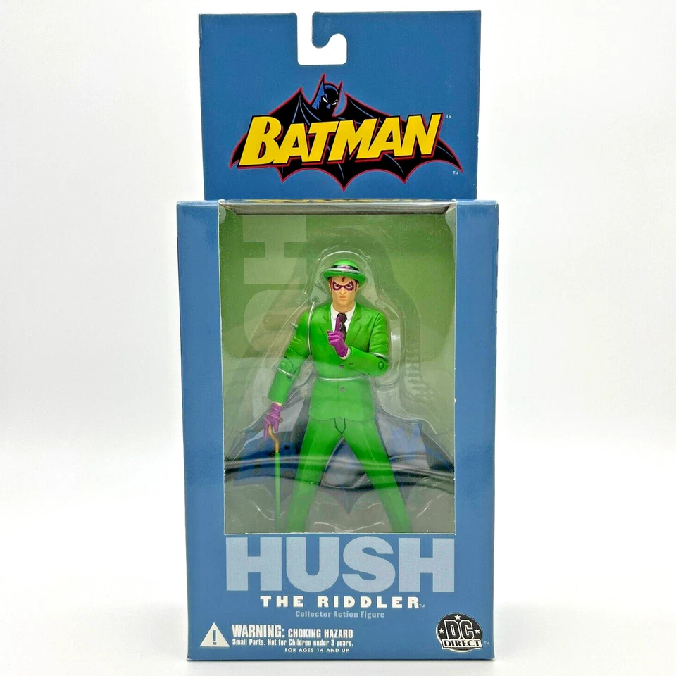 Batman Hush The Riddler Collector Action Figure DC Direct 2004 Series 2 MIP