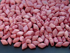 100g GemDuo Beads Luster Metallic Pink WHOLESALE 14494WH