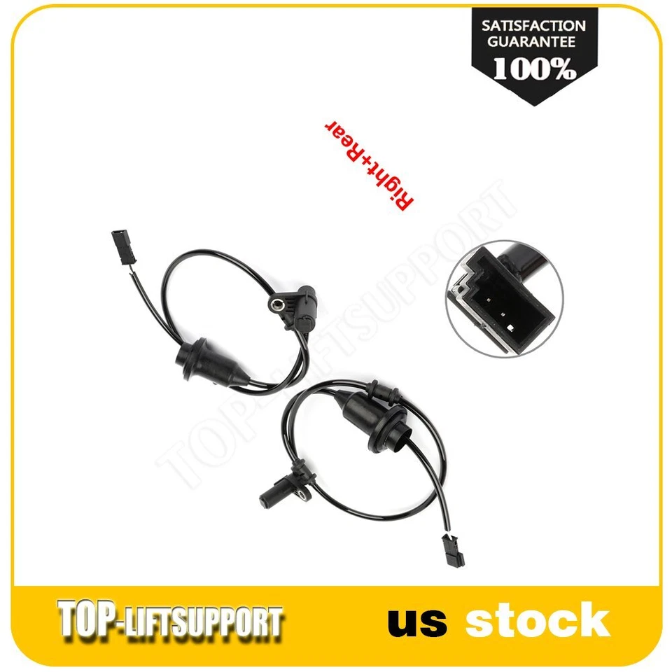 2 Pcs of Rear Right ABS Wheel Speed Sensor Fits Mercedes-Benz S55 AMG 2001-2006 Foto 1 de 4