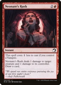 Magic the Gathering (mtg): MID: Neonates Rush (x 4) - Picture 1 of 1