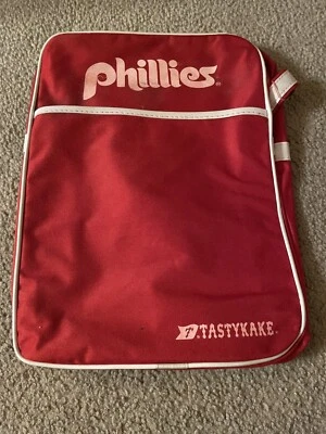 Vintage Philadelphia Phillies SGA BACKPACK 1970s 1980s TASTYKAKE SUPER RARE  - Image 1 of 4
