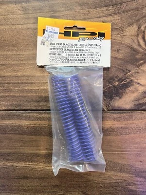 HPI 6746 SHOCK SPRING 14.4x117x1.4mm 26 coils (PURPLE/4pcs) Super Firm (MK86). - Image 1 of 2