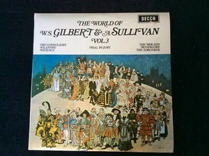 The World of Gilbert & Sullivan Vol 3 LP Vinyl. DECCA 1971 33rpm SPA147 - Picture 1 of 4