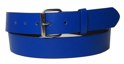 New Bonded Leather Belt Multi Color Golf Baseball Softball Removable Belt Buckle - Image 1 of 4