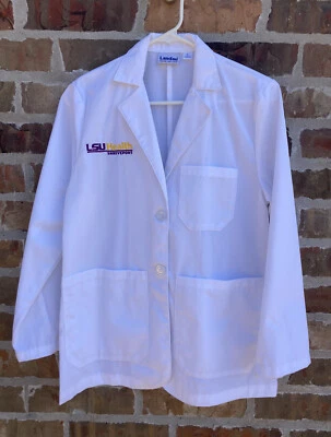 Landau White Coat LSU Health Shreveport Womens 6 - Image 1 of 4