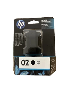 New Genuine HP 02 Photosmart Print Cartridge - Black - Picture 1 of 2