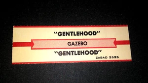 JUKEBOX STRIP (1) GAZEBO Gentlehood 45 L@@K! - Foto 1 di 1