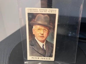 Peter Frasier 1950 britische Kriegsführer #16 Lingford & Sons Sammelkarte - Bild 1 von 2